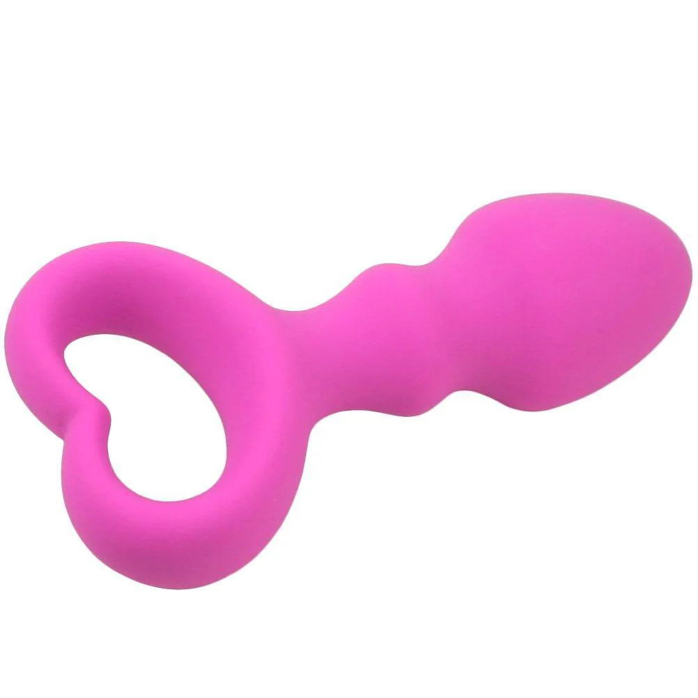 Silicone Heart Booty Plug - Soft & Easy to Use! - Image 3