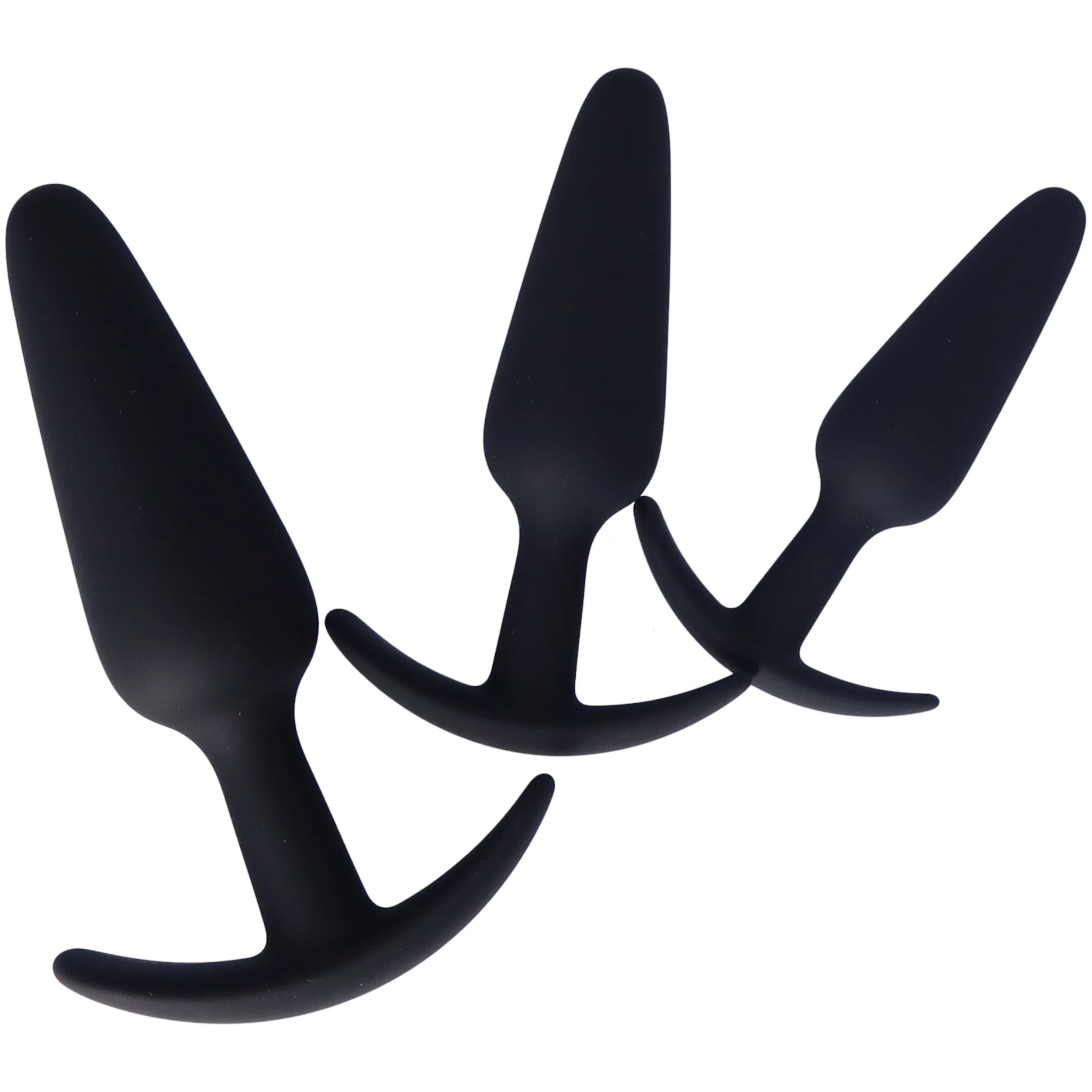 Silicone Anal Training Plug Set - Three Sizes! - Image 2