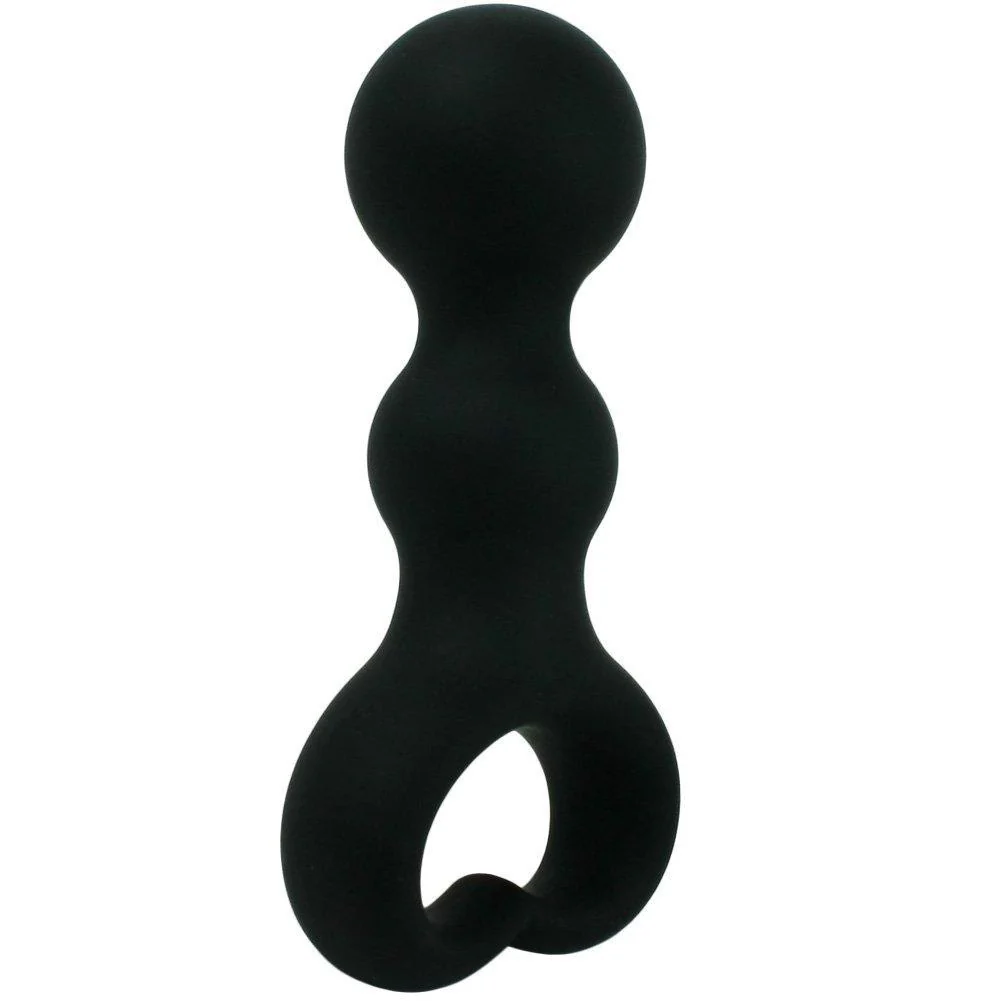 Silicone Heart Beaded Anal Plug - Silky Smooth! - Image 2