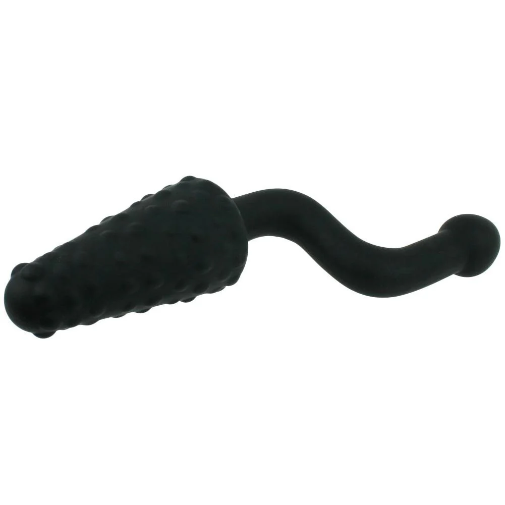 Swirling Pleasures Silicone Nubby Anal Crank - Image 3