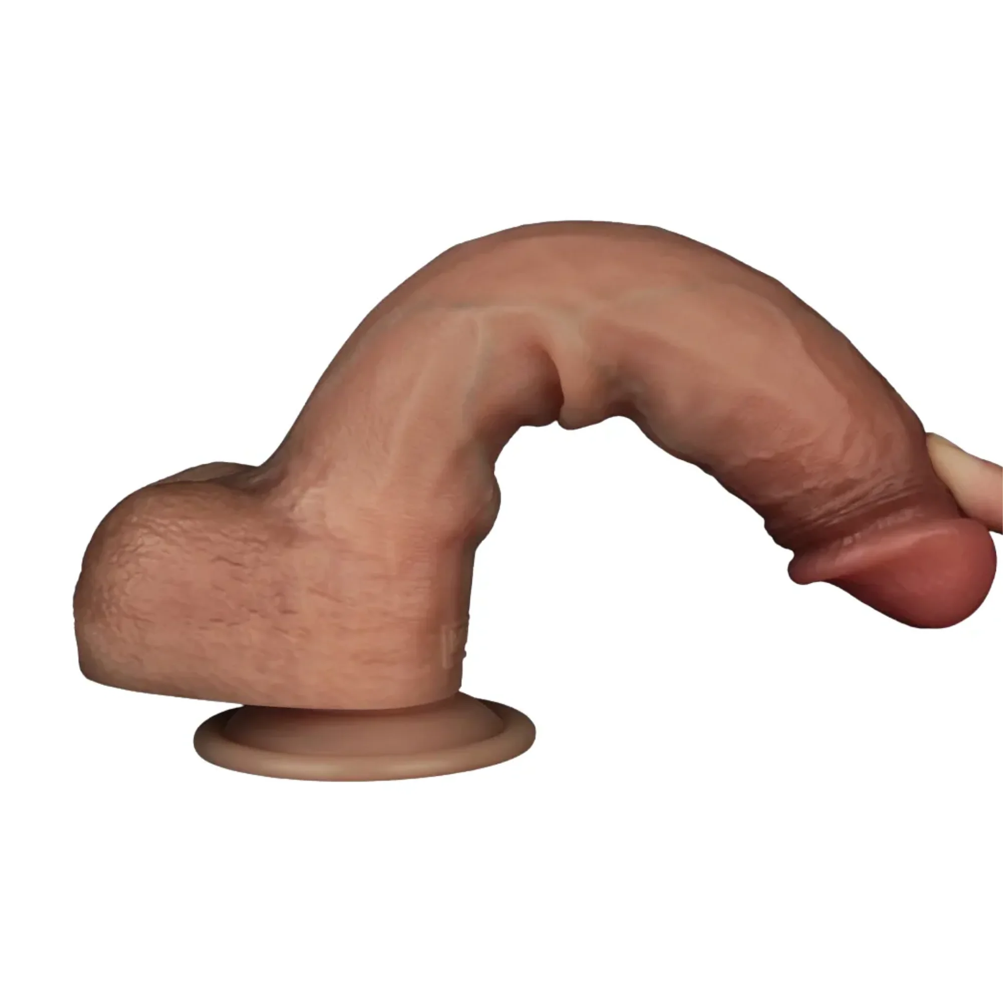 9" Sliding Skin Pro Dual Density Dildo - Experience Deep, Lifelike Penetration! - Image 4