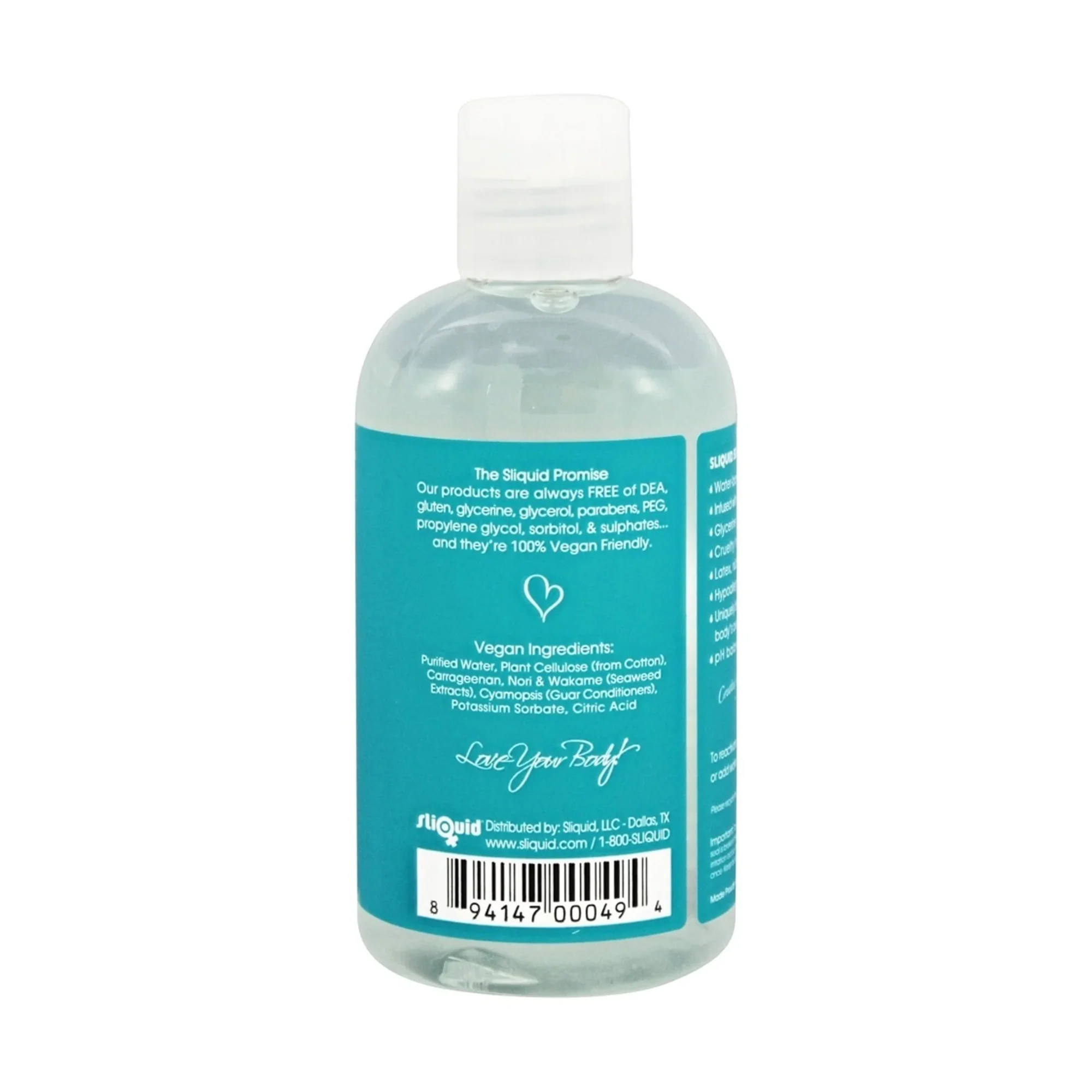 Sliquid Sea - Water-Based Lube Infused with Rejuvenating & Moisturizing Seaweed Extracts 4.2oz - Image 3