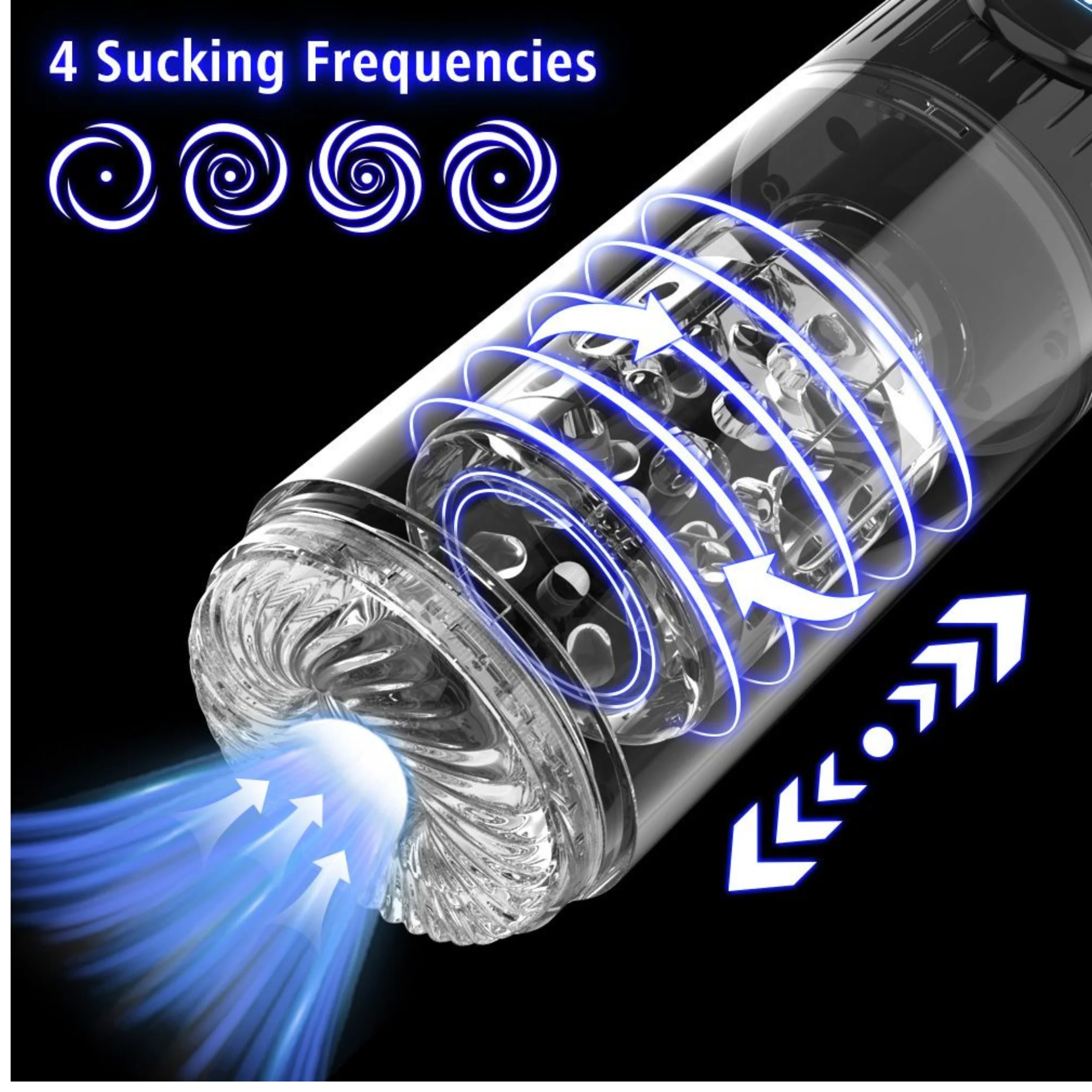 Spinning Suction Stroker - Thrusting & Rotating Male Masturbator - Image 9