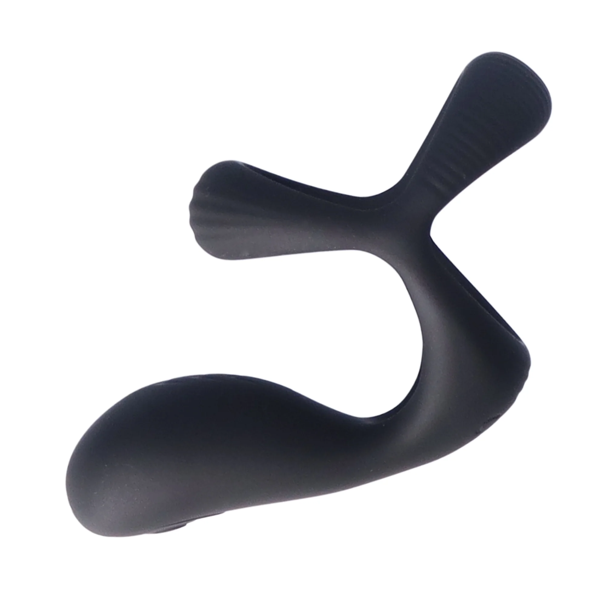 Double Cock Ring with Taint & Clit Stimulator - Strengthens Your O's! - Image 3