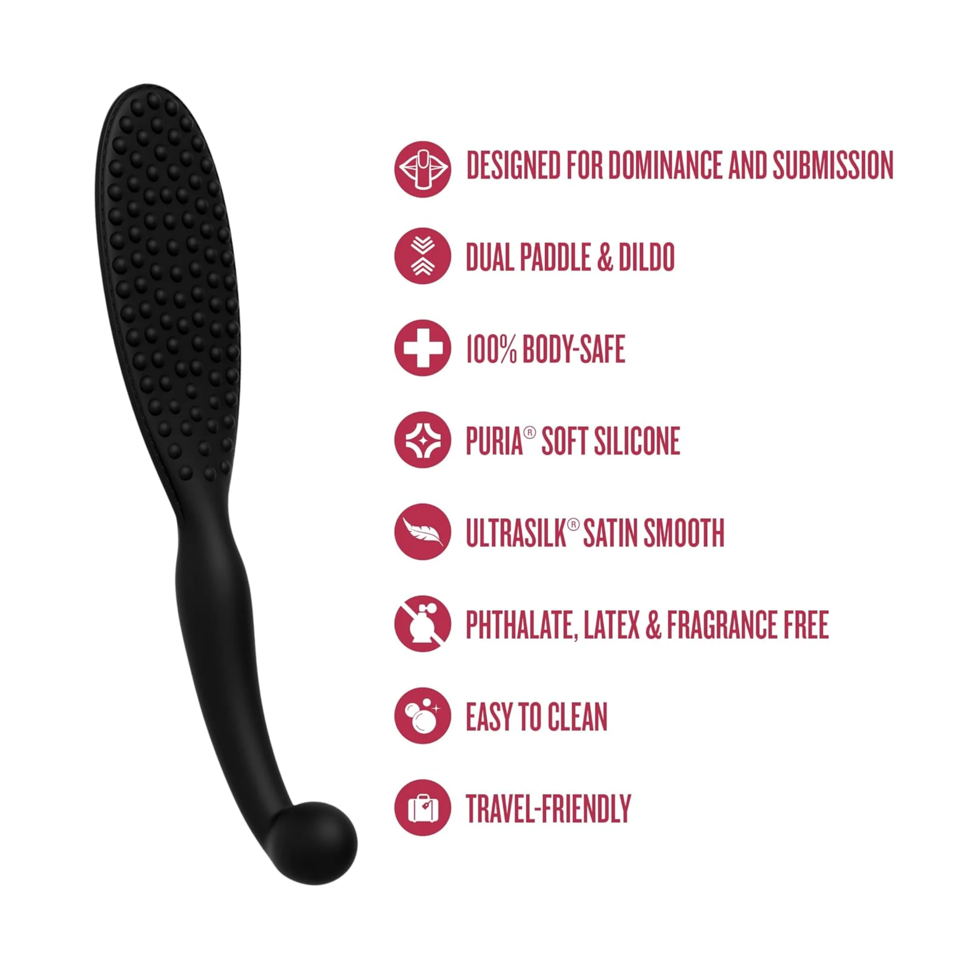 Temptasia Governess Paddle - Use The Handle As A G-Spot Dildo! - Image 8