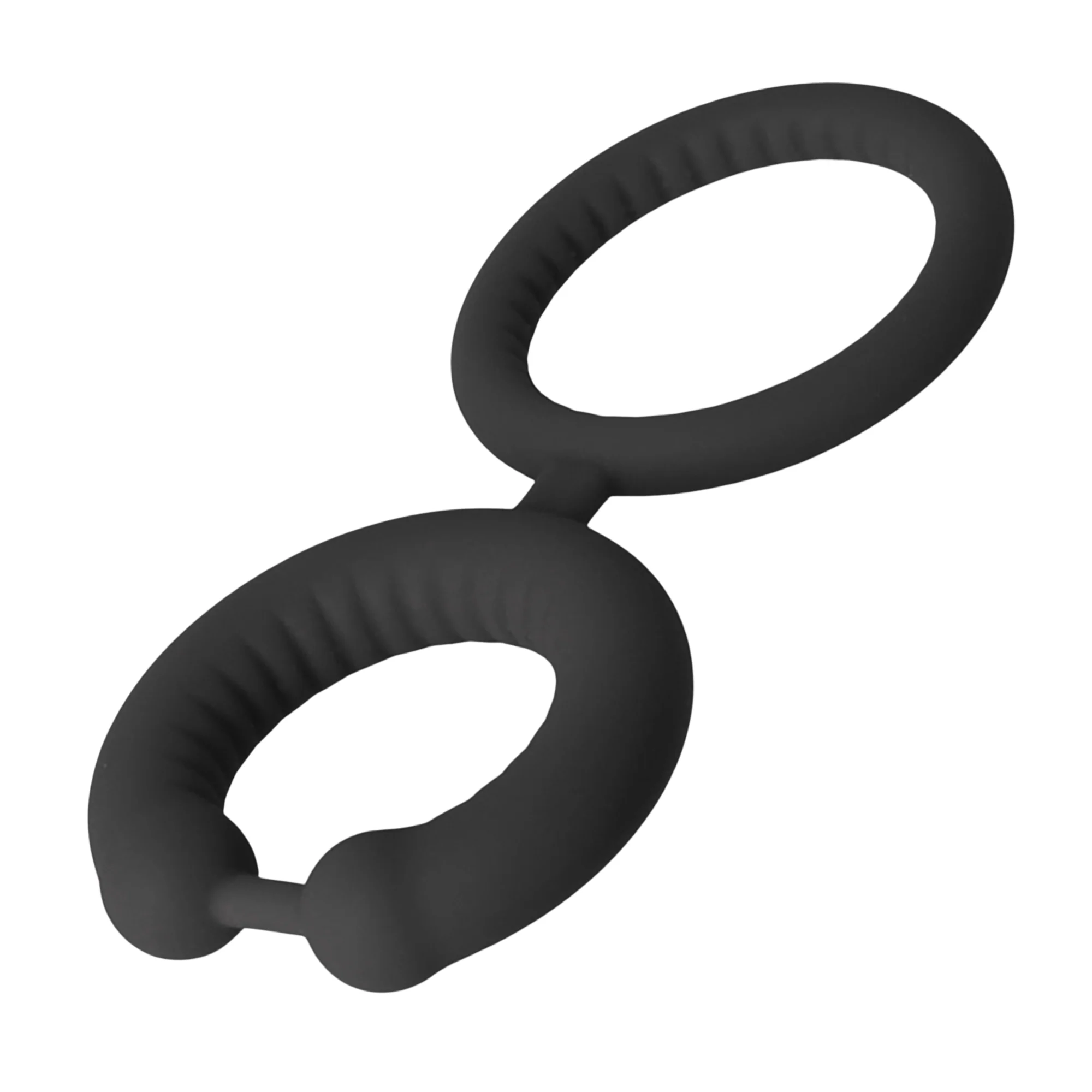 Dual Cock Ring - Extra-stretchy Where You Need It, & Snug Where It Counts!