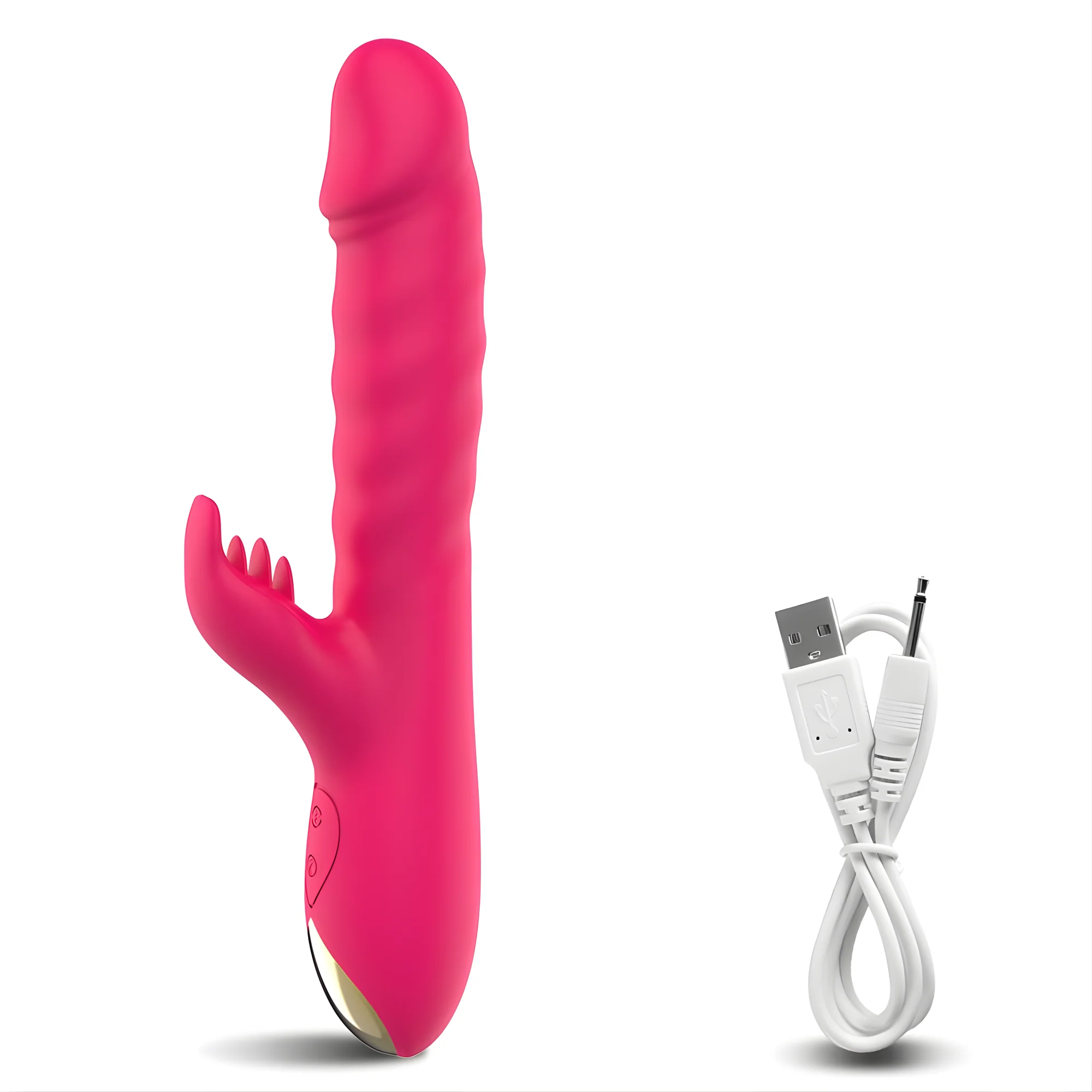 Thrusting Spinning Licking Dual Action Vibrator - Rolling Beads Massage Inner Walls with Every Thrust! - Image 11