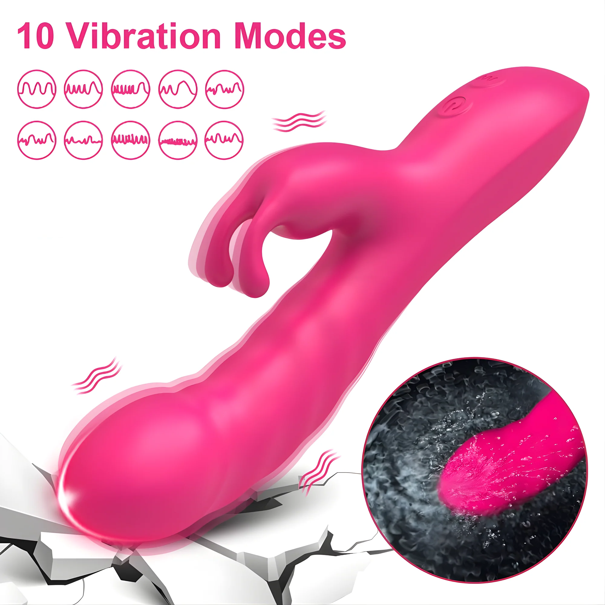 The Blended Bliss Bunny - Curved to Hit Your G-Spot! - Image 14