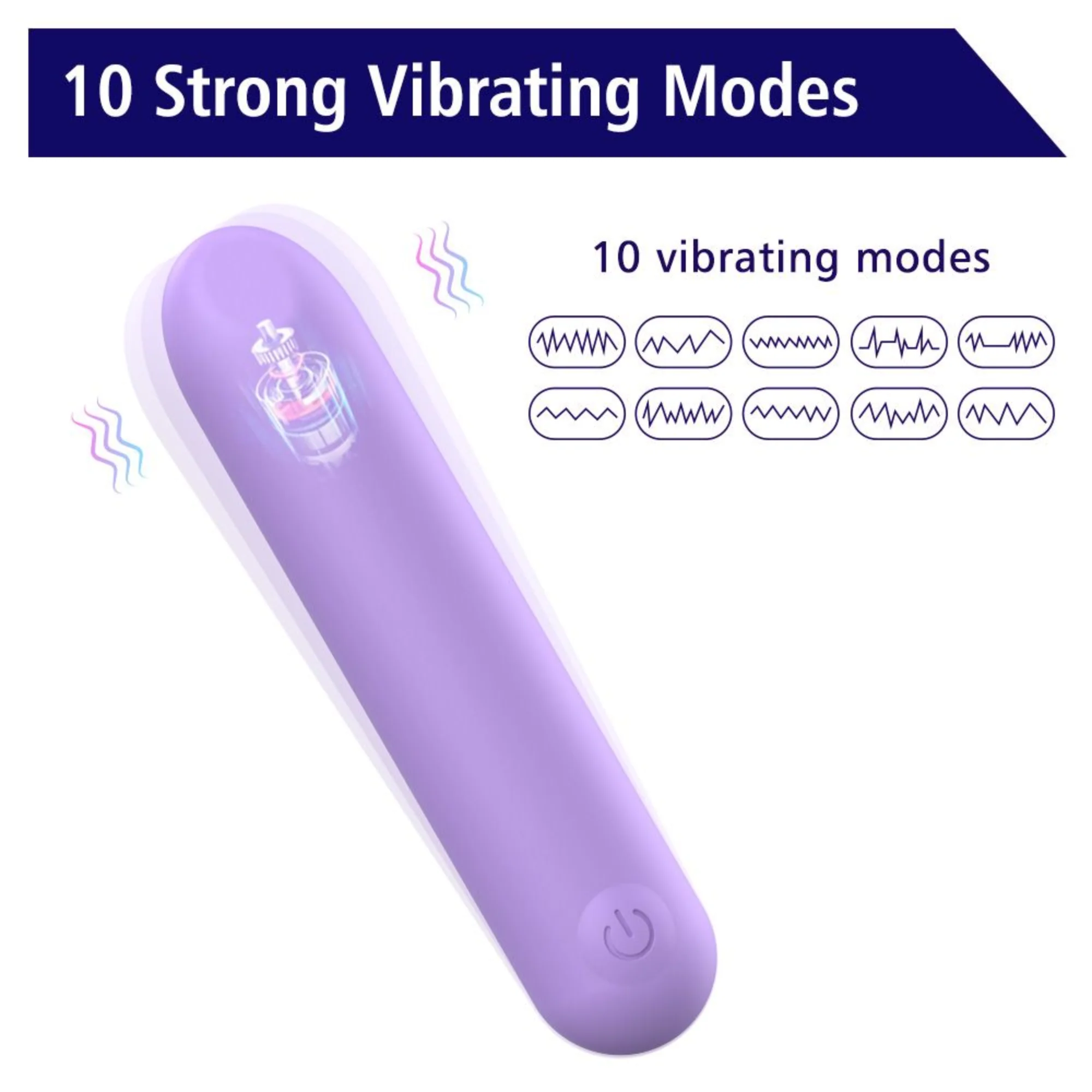 The Lavender Lover Bullet Vibe - 100% Waterproof & Rechargeable! - Image 15